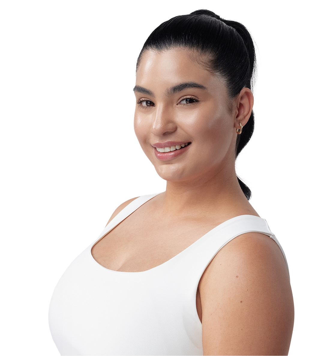 Woman with glowing skin - transformation story